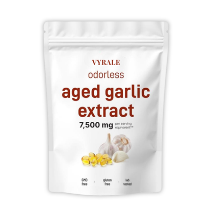 Odorless Aged Garlic Extract - 60 Softgels